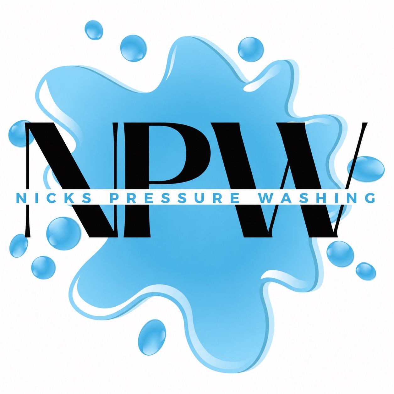 Nicks Pressure Washing logo